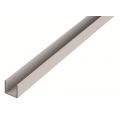 GAH Alberts U-profiel aluminium blank 8x8x8x1,0 mm 2,6 m 464943