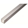GAH Alberts U-profiel aluminium blank 10x20x10x1,5 mm 2,6 m 470142