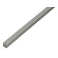 GAH Alberts vierkante stang aluminium zilver 10x10 mm 1 m 473211