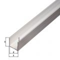 GAH Alberts U-profiel aluminium zilver 20x20x20x1,5 mm 2,6 m 480295