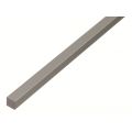 GAH Alberts vierkante stang aluminium zilver 10x10 mm 2 m 474218
