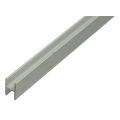 GAH Alberts H-profiel aluminium zilver,9,1x12x1,3 mm 2 m 474911