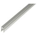 GAH Alberts hoekprofiel zelfklevend aluminium zilver 8,9x16,3x1,5 mm 2 m 030159