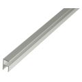 GAH Alberts hoekprofiel zelfklevend aluminium zilver 10,9x20x1,5 mm 2 m 030395