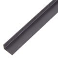 GAH Alberts hoekprofiel aluminium zwart 20x10x1 mm 2 m 489359