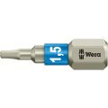 Wera 3840/1 TS zeskant bit Hex-Plus inbus RVS 1.5x25 mm 05071070001