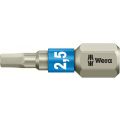 Wera 3840/1 TS zeskant bit Hex-Plus inbus RVS 2.5x25 mm 05071072001