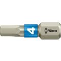 Wera 3840/1 TS zeskant bit Hex-Plus inbus RVS 4x25 mm 05071074001