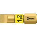 Wera 800/1 BDC sleufschroeven bit 1.2x6.5x25 mm 05056176001