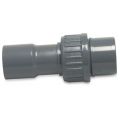 VDL koppeling PVC-U 32 mm x 32/40 mm lijmmof x lijmmof-spie 7,5 bar grijs 0110010
