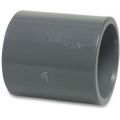 Mega Profec sok PVC-U 20 mm lijmmof 16 bar grijs KIWA 0110646