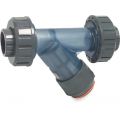 Bosta filter vuilvanger PVC-U 20 mm lijmmof 16 bar 500 micron PVC gaas transparant 0111236