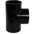 Bosta T-stuk 90 graden PVC-U 50 mm lijmmof 16 bar zwart 0152604