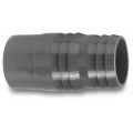 VDL slangtule PVC-U 10 mm lijm spie x slangtule grijs 0110999