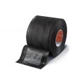 Tesa 51608 Tesaband 15 m x 25 mm zwart PET-vlies tape voor flexibiliteit en geluidsdemping 51608-00007-00