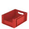 Orbis Euronorm stapelkrat met grijpopening PP HxLxB 170x400x300 mm rood 855767