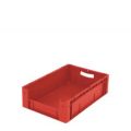 Orbis Euronorm stapelkrat met grijpopening PP HxLxB 170x600x400 mm rood 855836