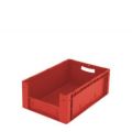 Orbis Euronorm stapelkrat met grijpopening PP HxLxB 220x600x400 mm rood 855858