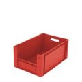 Orbis Euronorm stapelkrat met grijpopening PP HxLxB 270x600x400 mm rood 855891