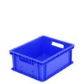 Orbis Euronorm stapelkrat PP HxLxB 153x400x300 mm wanden gesloten draagvermogen 30 kg blauw 574076