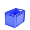 Orbis Euronorm stapelkrat PP HxLxB 420x600x400 mm wanden-bodem gesloten blauw 863142