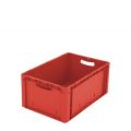 Orbis Euronorm stapelkrat PP HxLxB 270x600x400 mm wanden-bodem gesloten rood 863244