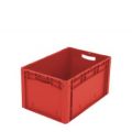 Orbis Euronorm stapelkrat PP HxLxB 320x600x400 mm wanden-bodem gesloten rood 863255