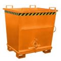 Orbis bodemklepcontainer HxBxD 1271x1040x1200 mm 1,0 m3 draagvermogen 2000 kg RAL 2000 968107