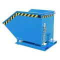 Orbis kiepbak staalplaat HxBxD 910x840x1390 mm inhoud 0,60 m3 draagvermogen 300 kg blauw 528085