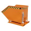 Orbis kiepbak staalplaat HxBxD 910x840x1390 mm inhoud 0,60 m3 draagvermogen 300 kg oranje 528086