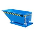Orbis kiepbak staalplaat HxBxD 535x670x1320 mm inhoud 0,25 m3 draagvermogen 300 kg blauw 528097