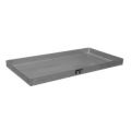 Orbis opvangbak voor kleinemballage RVS HxBxD 60x940x470 mm opvangvolume 25 L 522480