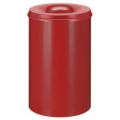 Orbis veiligheidsprullenbak staalplaat zelfblussend 110 L H x diameter 710x450 mm rood-rood 523705