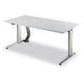 Orbis bureau C-onderstel HxBxD 720-1190x1800x800 mm electrisch in hoogte verstelbaar grijs 529324