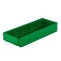 Orbis stellingbak PS HxBxD 84x186x500 mm groen 689431