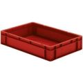 Orbis Euronorm-stapelbak 22 L HxLxB 120x600x400 mm wanden-bodem gesloten rood 204121