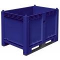 Orbis stapelcontainer PP HxBxD 850x1200x800 mm 550 L 2 sledepoten blauw 845592
