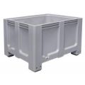 Orbis stapelcontainer PE HxBxD 760x1200x1000 mm 610 L 4 poten antraciet 100962