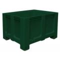 Orbis stapelcontainer PE HxBxD 760x1200x1000 mm 610 L 4 poten groen 100961