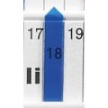 Orbis plannerpijlen kunststof B 7 mm transparant blauw 528955