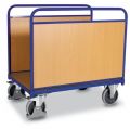 Orbis platformwagen draagvermogen 500 kg laadvlak LxB 1060x660 mm 2 zijwanden RAL 5010 203015