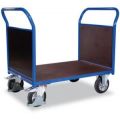 Orbis platformwagen draagvermogen 1 T laadvlak LxB 1025x700 mm 2 kopwanden RAL 5010 504780