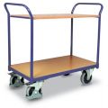 Orbis tafelwagen draagvermogen 200 kg laadvlak LxB 850x500 mm 2 etages RAL 5010 203147