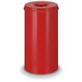 Orbis veiligheidsprullenbak staalplaat zelfblussend 50 L H x diameter 625x335 mm rood-rood 523689