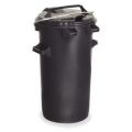 Orbis vuilnisbak PE 50 L diameter boven-onderaan 390/300 mm H 730 mm 1 beugel- en 2 handgrepen 101109