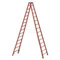 Orbis ladder met sporten bomen-sporten glasvezel boom L 4,12 m 2x14 sporten 480879
