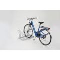 Orbis fiets-beugelrek L 700 mm 2x2 plaatsen dubbelzijdig schroefbaar met schroeven montagehandleiding verzinkt 520180