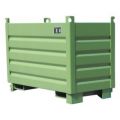 Orbis systeem-stapelcontainer HxBxD 850x600x1200 mm draagvermogen 500 kg inhoud 0,5 m3 RAL 6011 210823