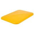 Orbis deksel voor verrijdbare rechthoekige bak 340 L geel 532029