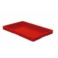 Orbis Euronorm-stapelbak 9,5 L HxLxB 50x600x400 mm wanden-bodem gesloten rood 531673